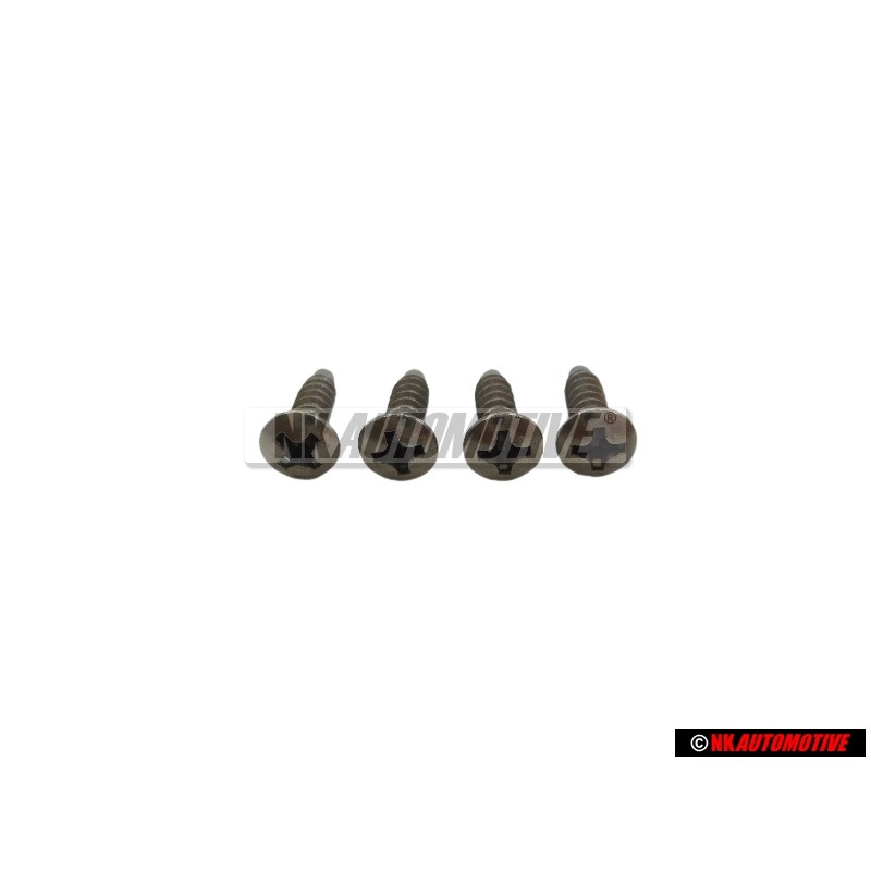 4x VW Originale Vite Lamiera Lent. 