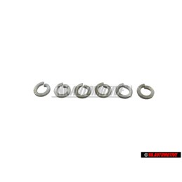 6x VW Originale Rondella Grover - N 0420011