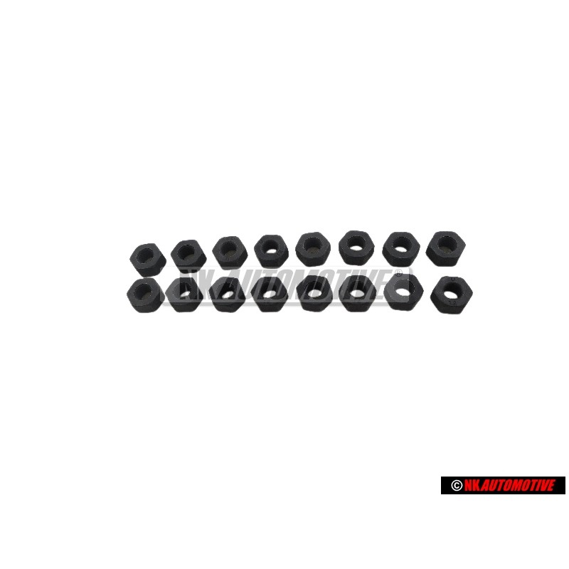 16x VW Originale Dado Esagonale - 043101457
