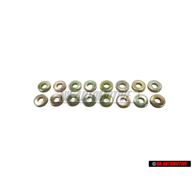 16x VW Originale Rondella Di Spessore - N 0154013
