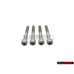4x VW Originale Vite Cilindrica Con Testa Esagonale Interna - N 0447553