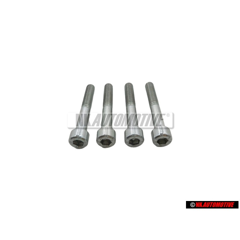 4x VW Originale Vite Cilindrica Con Testa Esagonale Interna - N 0447553