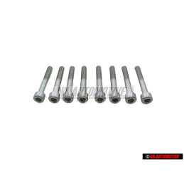 8x VW Originale Vite Cilindrica Con Testa Esagonale Interna - N 0447553