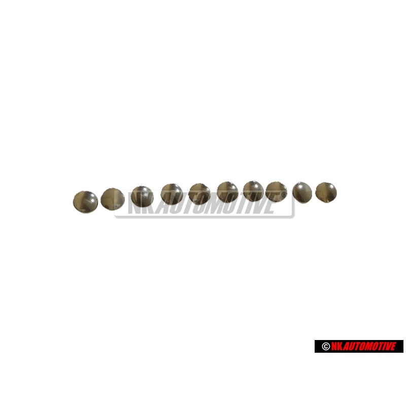 10x VW Originale Cappuccio Pulsante - 141871439B