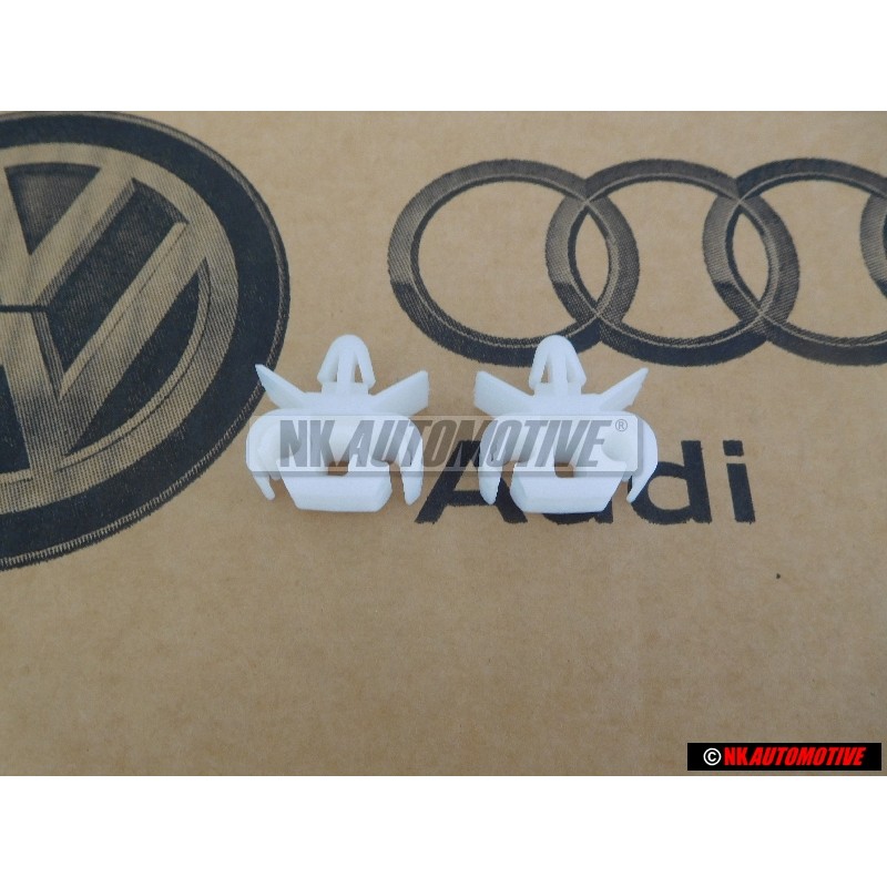 2x VW Originale Supporto Per Tubo Freno - 281611767