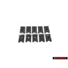10x VW Originale Dado A Scatto - N 0154551