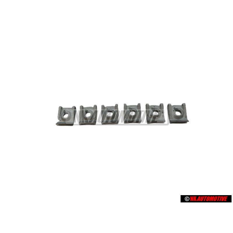 6x VW Originale Dado A Scatto - N 90106601