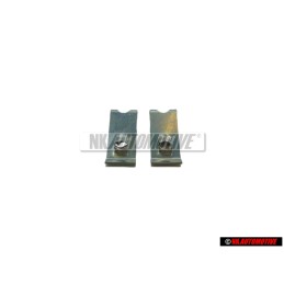 2x VW Originale Dado A Scatto - N 0154301