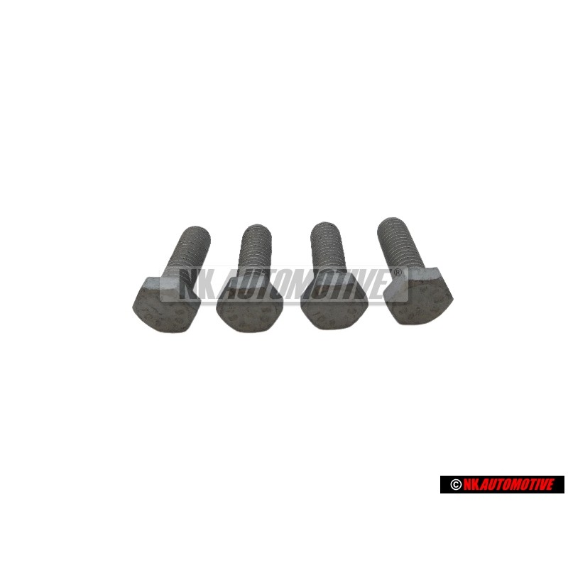 4x VW Originale Vite A Testa Esagonale - N 01024222