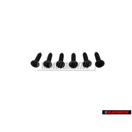 6x VW Originale Vite Lenticolare Lamiera - N 0139649