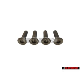 4x VW Originale Vite Testa Lenticolare - N 0214163