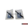2x VW Originale Profilo Per Maniglia Porta Nero Satinato - 857837239 01C