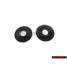 2x VW Originale Base Di Appoggio Nero Satinato - 111837595A 01C