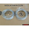 2x VW Originale Modanatura - 255853305