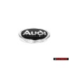 Audi Originale Lato Logo Emblema Simbolo Nero Cromo - 4A0853621 2ZZ
