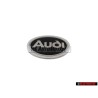 Audi Originale Lato Logo Emblema Simbolo Nero Cromo - 4A0853621 2ZZ