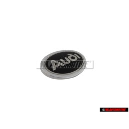 Audi Originale Lato Logo Emblema Simbolo Nero Cromo - 4A0853621 2ZZ