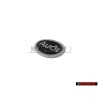 Audi Originale Lato Logo Emblema Simbolo Nero Cromo - 4A0853621 2ZZ
