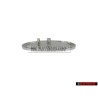 Audi Originale Lato Logo Emblema Simbolo Nero Cromo - 4A0853621 2ZZ