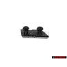 Audi Originale S2 Volante Placca Logo Emblema Simbolo Cromo Rosso - 8A0419685D
