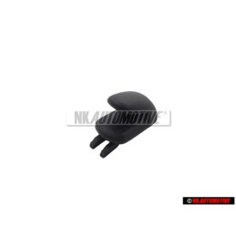 VW Originale Gancio Appendiabiti Nero Titanio - 1K0857635 82V