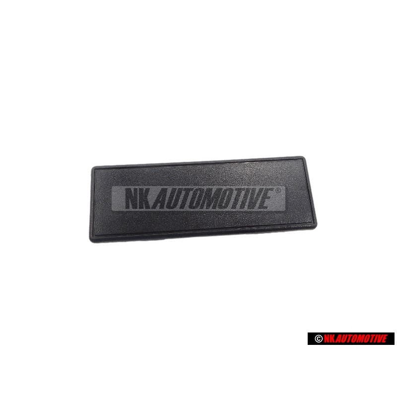 VW Originale Mascherina Per Riquadro Radio Nero Satinato - 251857233 01C