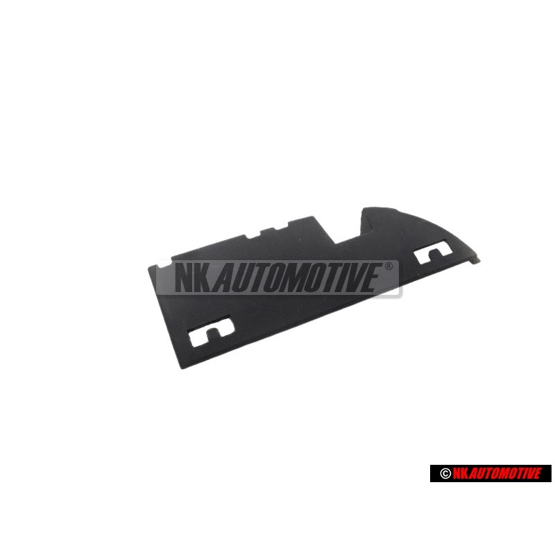 VW Originale Copertura P. Griglia Radiatore Nero Satinato - 3A0853664A 01C