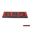 VW Originale G60 Posteriore Logo Emblema Scritta Rosso - 191853675B QN5