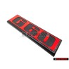 VW Originale G60 Posteriore Logo Emblema Scritta Rosso - 191853675B QN5