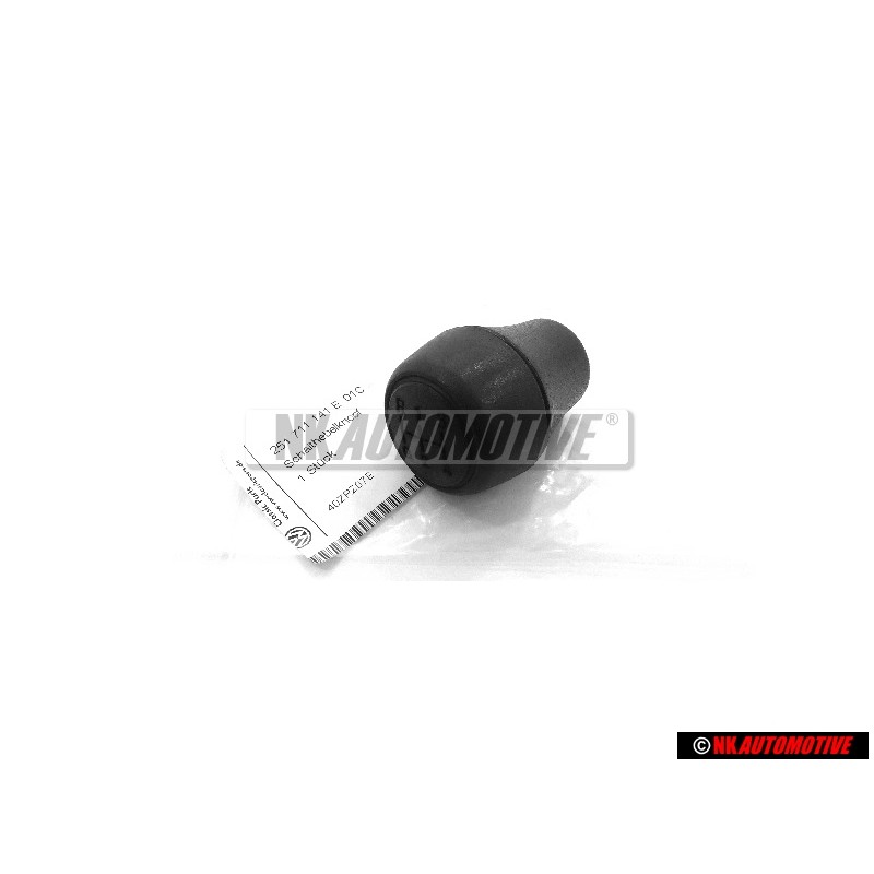 VW Originale Pomello Leva Cambio Nero Satinato - 251711141E 01C