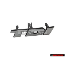 VW Originale TDI Fronte Logo Emblema Scritta Cromo - 701853679B Z10
