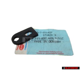 VW Originale Base Di Appoggio Nero Satinato - 113857639A 01C