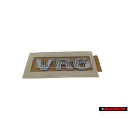 VW Originale VR6 Posteriore Logo Emblema Scritta Cromo - 1J0853675C 739