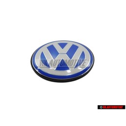 VW Originale Coperchio Motore Logo Emblema Simbolo Blu Bianco - 06A103940Q