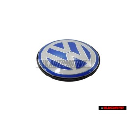 VW Originale Coperchio Motore Logo Emblema Simbolo Blu Bianco - 06A103940Q