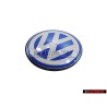 VW Originale Coperchio Motore Logo Emblema Simbolo Blu Bianco - 06A103940Q