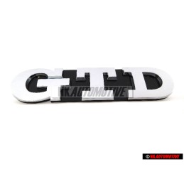 VW Originale GTD Fronte Logo Emblema Scritta Cromo - 5K0853679 739