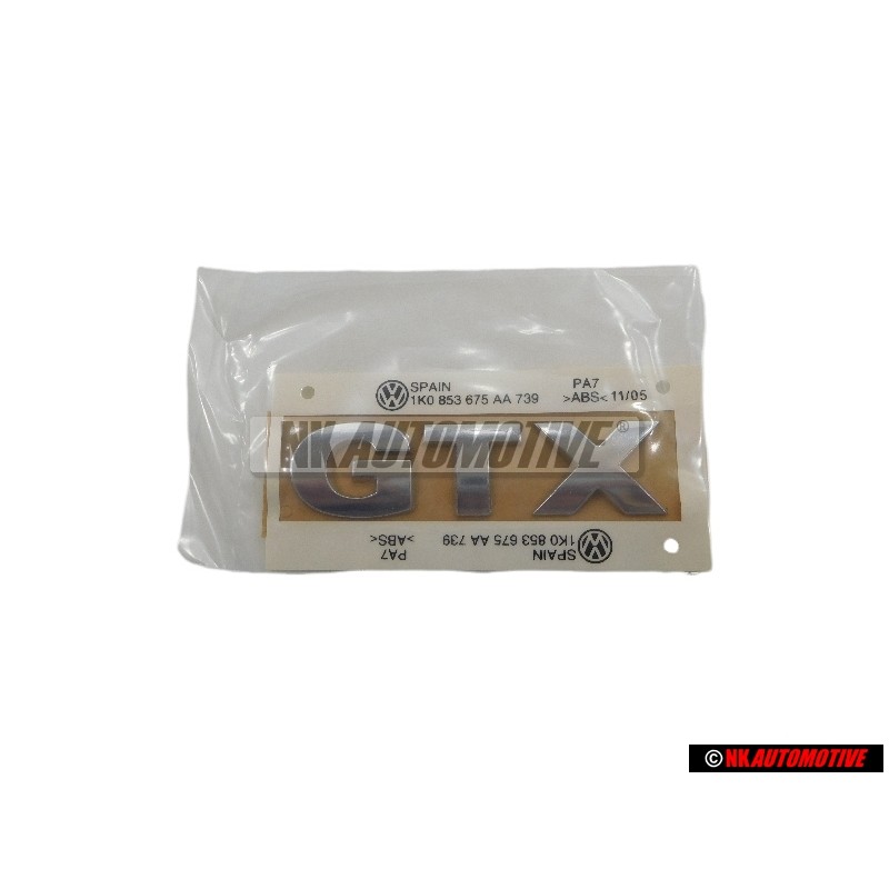 VW Originale Scritta Cromo - 1K0853675AA739
