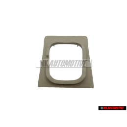 VW Originale Cornice Per Comando Marce Grigio Ghiaia - 1H0863216 Y01