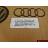 VW Originale Targhetta Di Avvertenza - 183000252