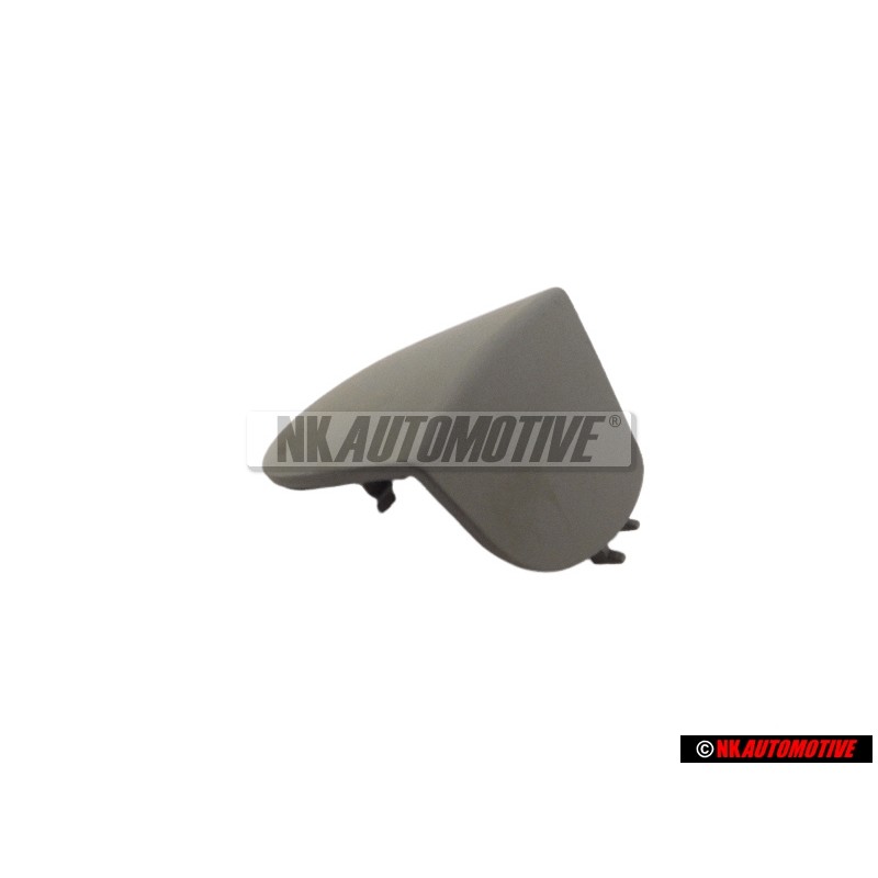 VW Originale Mascherina Grigio Flanella - 6N0867185J 7DE