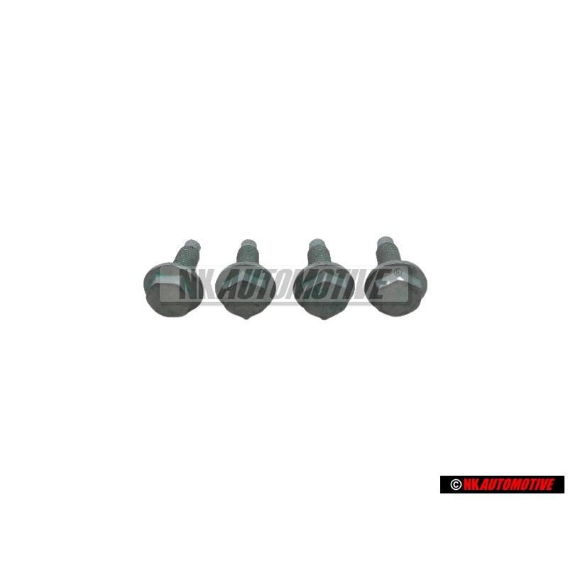 4x VW Originale Vite A Testa Esagonale - N 90309201