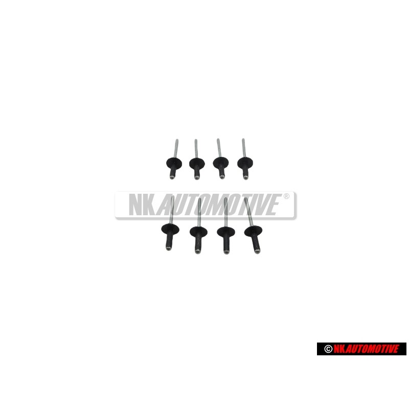 8x VW Originale Ribattino Cieco - N 90634901