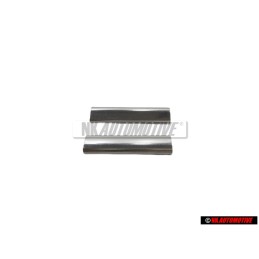 2x VW Originale Manicotto Per Modanatura In Alluminio - 171853349