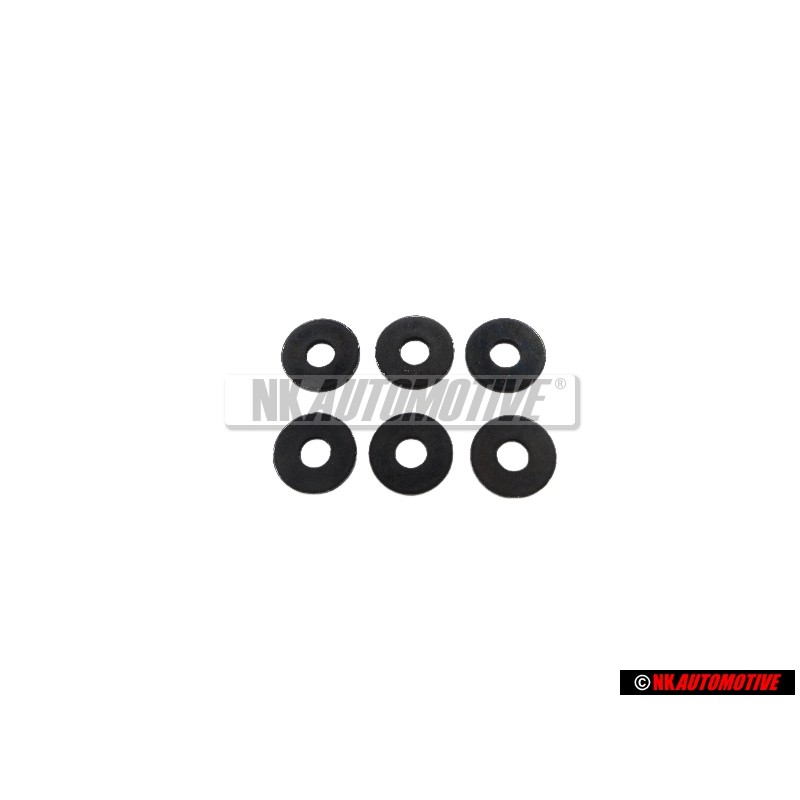 6x VW Originale Rondella Di Spessore - N 0116653
