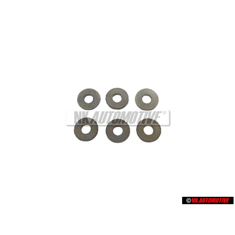 6x VW Originale Rondella Di Spessore - N 0116644
