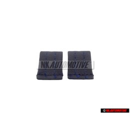 2x VW Originale Cursore Blu Mauritius - 155871893A F63