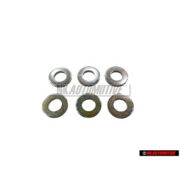 6x VW Originale Rondella Di Spessore - N 90128501