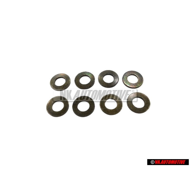 8x VW Originale Rondella Di Spessore - N 01152711