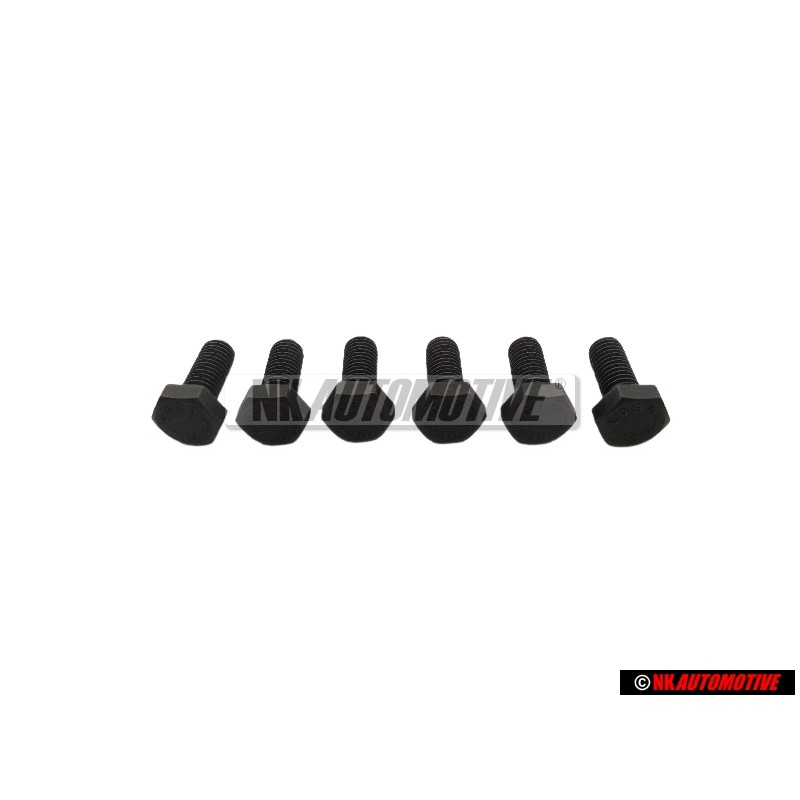 6x VW Originale Vite A Testa Esagonale - N 01025414
